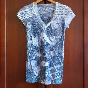 American Age Embellished V-neck Top